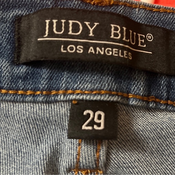 Judy Blue 82294 Slim Fit Medium Wash Jeans - Picture 3 of 5